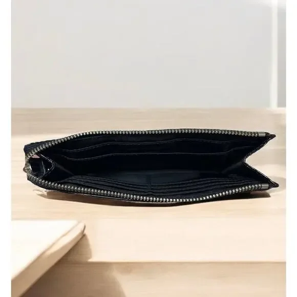 Coach 46726 Julia Op Art Patent Leather Zip Wristlet/Wallet - Picture 3 of 4